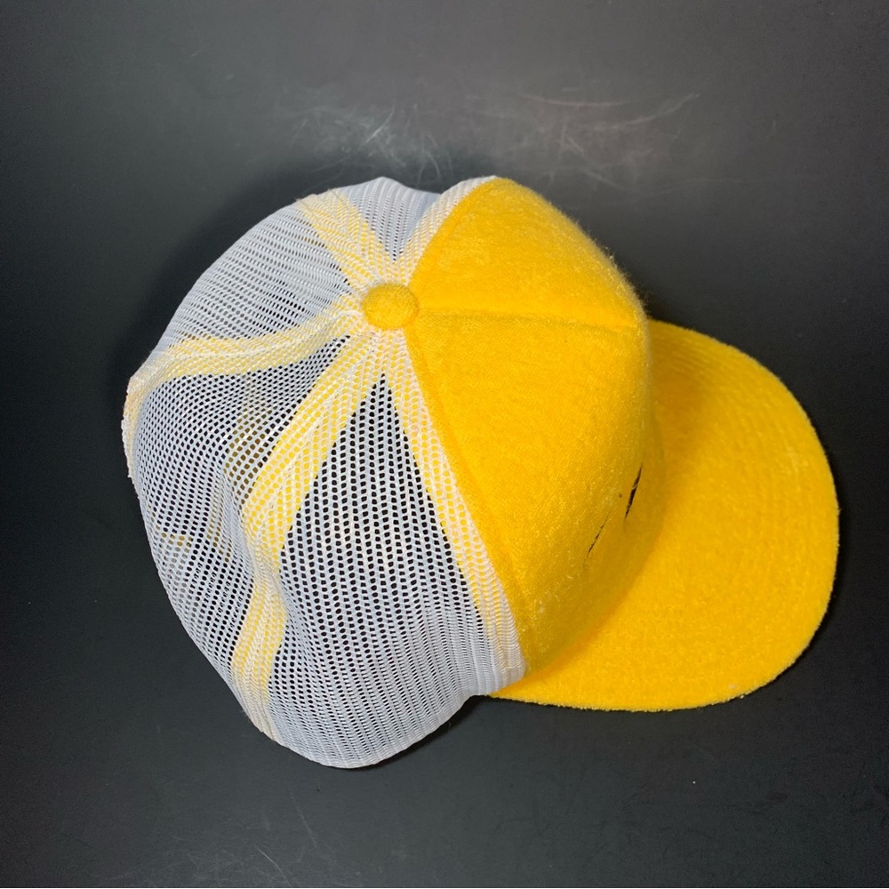 Gudetama Big Face Lazy Egg Trucker Hat Spencer's High Crown Snapback Cap - Picture 4 of 9